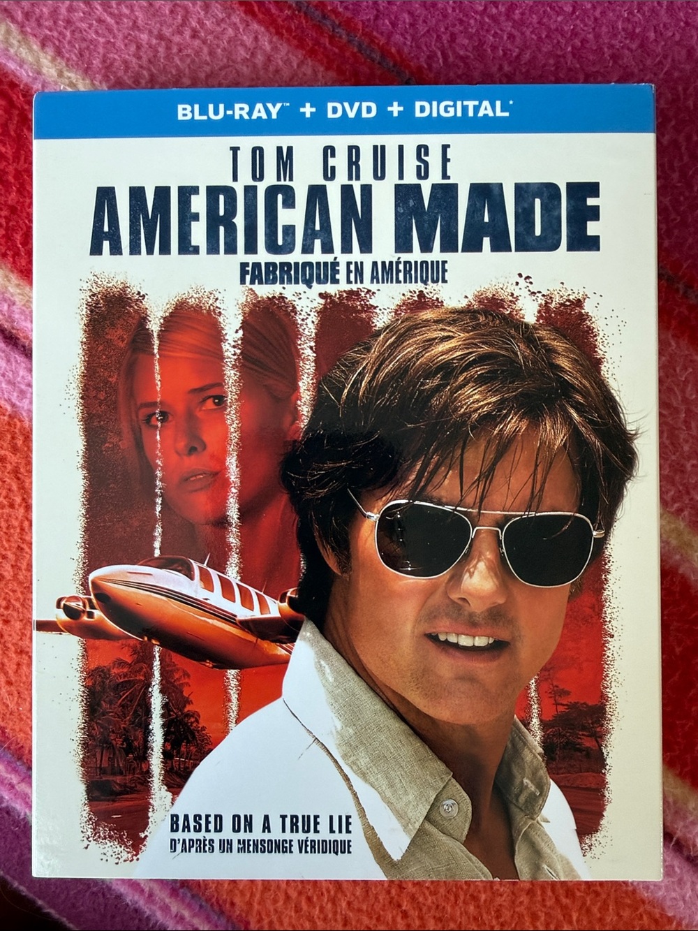 Tom Cruise American Made Blu-ray